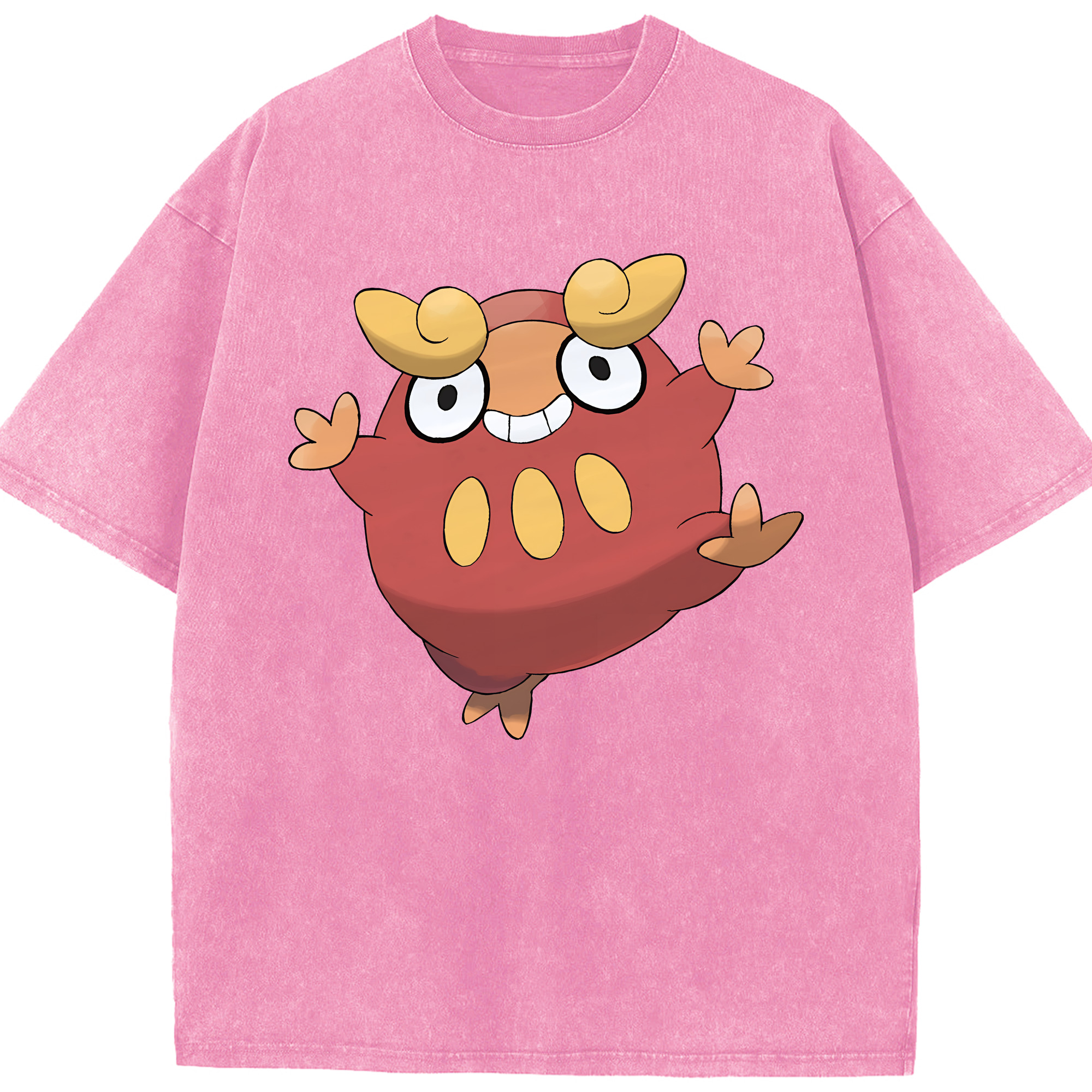 （画像用） ポケットモンスター Pokémon 綿100% ヴィンテージ風 半袖Tシャツ（フロントプリント）
